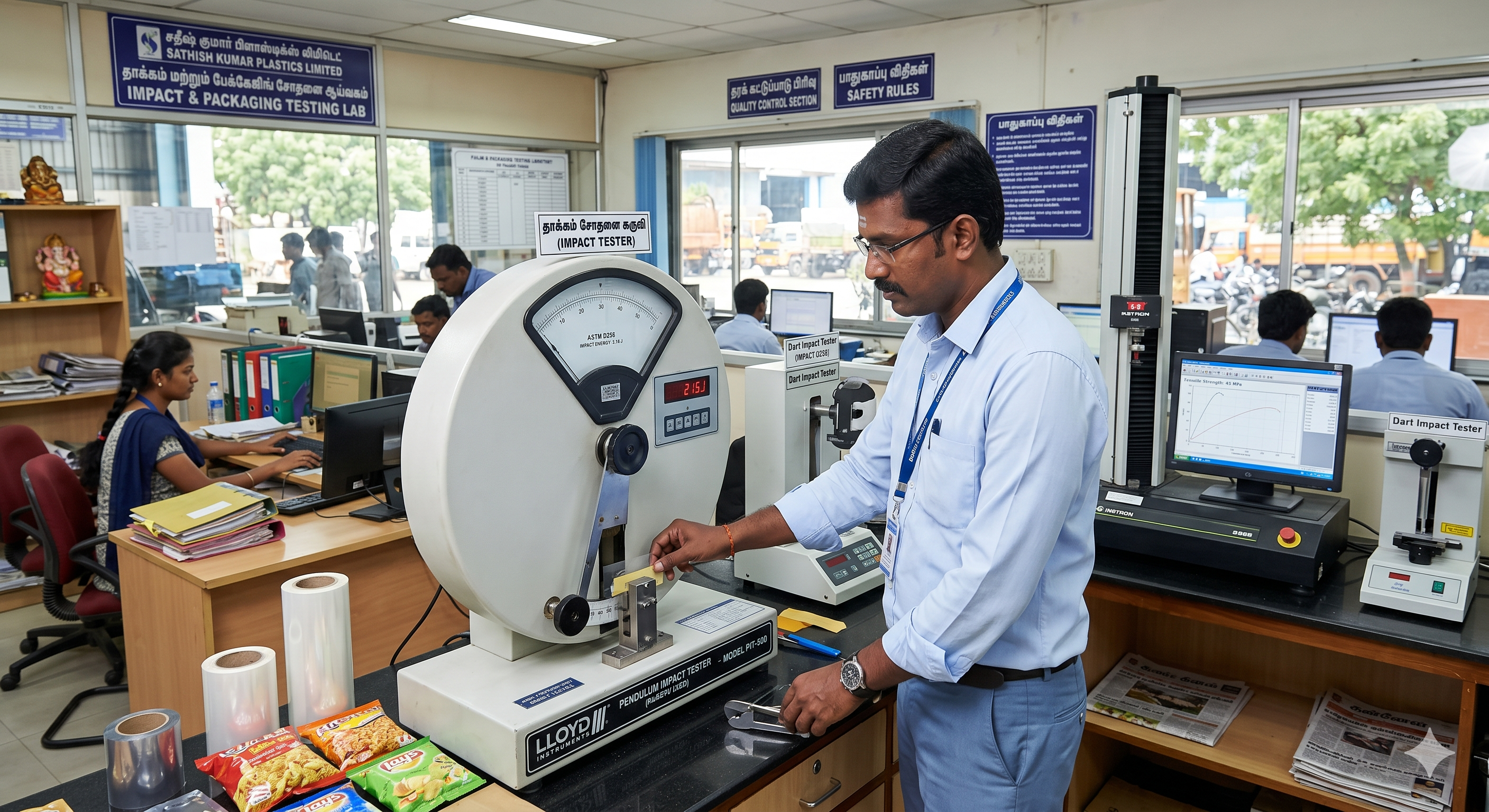 Film & Packaging Impact Testers